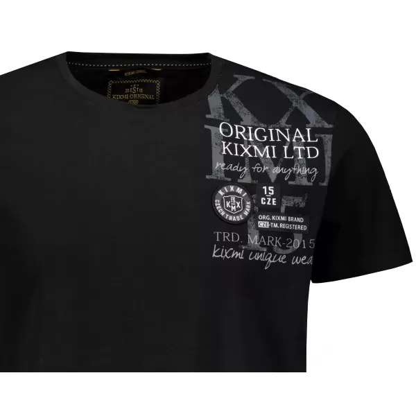  Herren-T-Shirt KIXMI SEDRICK SCHWARZ 