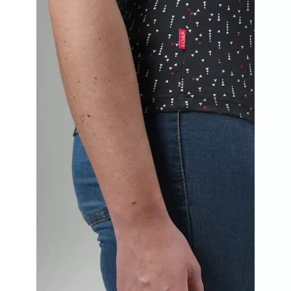  Damen-T-Shirt LOAP BAKLAVA CLW2441 DUNKELBLAU 