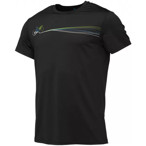  Herren-T-Shirt LOAP MYDAR TLM2403 SCHWARZ 