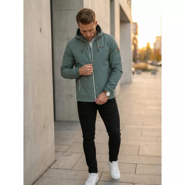  Herrenjacke ALTISPORT CARLEY GRAU GRÜN 