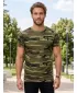 Herren-T-Shirt ALTISPORT NoPrint NP/ALM441 TARNGRÜN