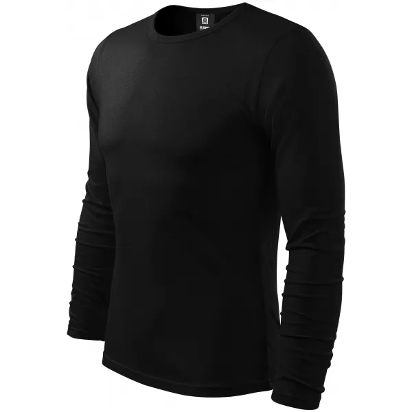 Herren-T-Shirt mit langen Ärmeln ALTISPORT NoPrint NP/ALM911 SCHWARZ 
