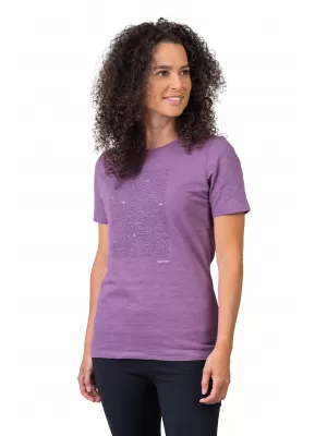 Damen-T-Shirt HANNAH SELIA TRAUBENMARMELADE