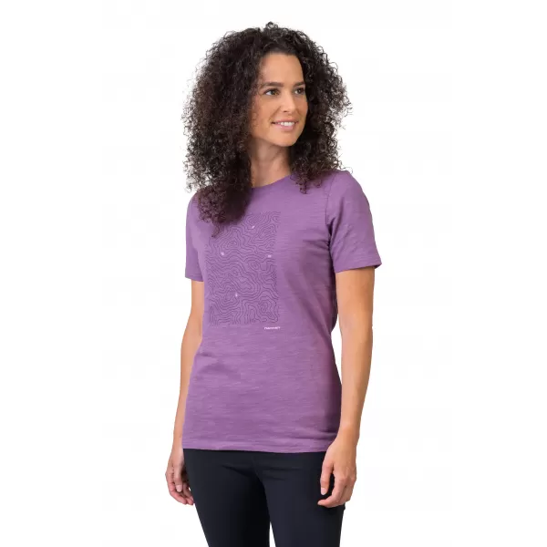  Damen-T-Shirt HANNAH SELIA TRAUBENMARMELADE 