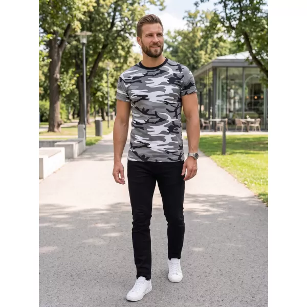  Herren-T-Shirt ALTISPORT NoPrint NP/ALM441 TARNGRAU 