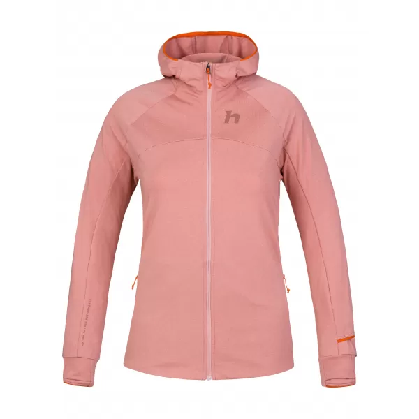  Damen-Sweatshirt HANNAH ELI HOODY ROSETTE 