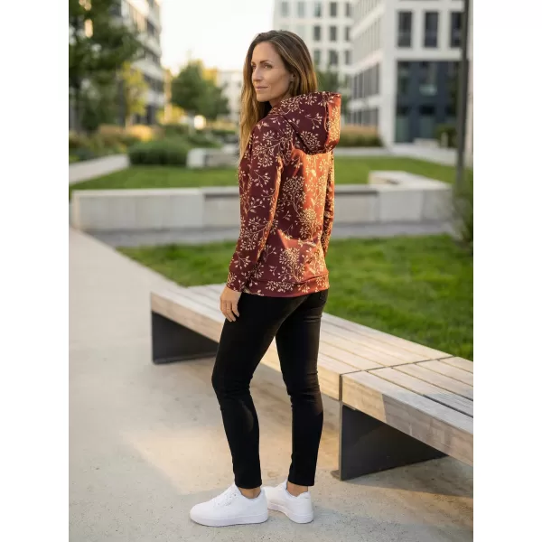  Hochwertiges Funktions-Sweatshirt für Damen ALTISPORT VOJ/ALW025MI01 BURGUND 