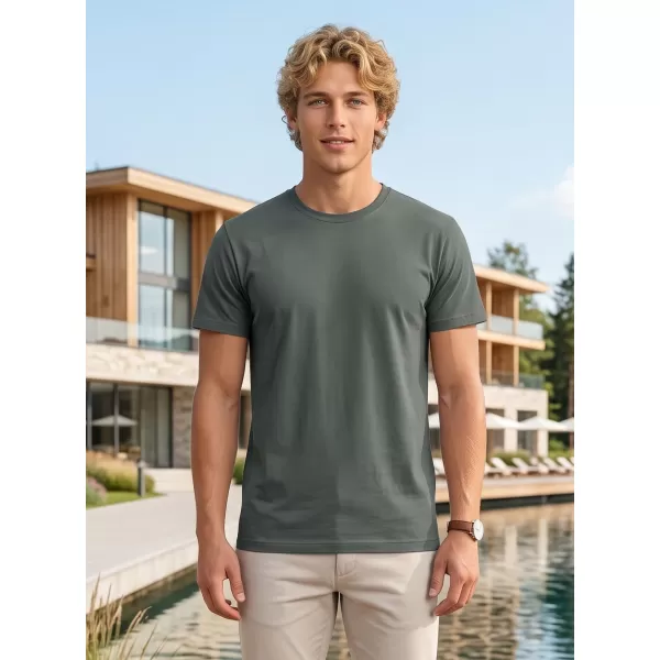  Herren-T-Shirt ALTISPORT NoPrint NP/ALM921 DUNKLER SCHIEFER 