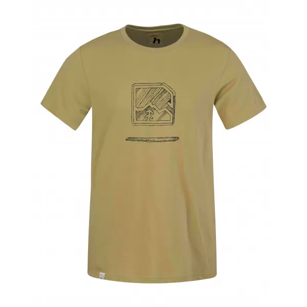  Herren-T-Shirt HANNAH MIKO KHAKI/ANTHRAZIT 
