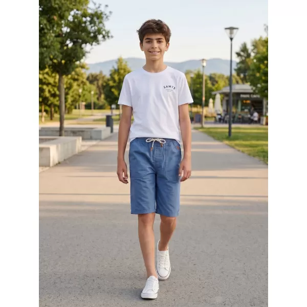  Shorts für Jungen SAM 73 FALKO KS 511 MITTELBLAU 
