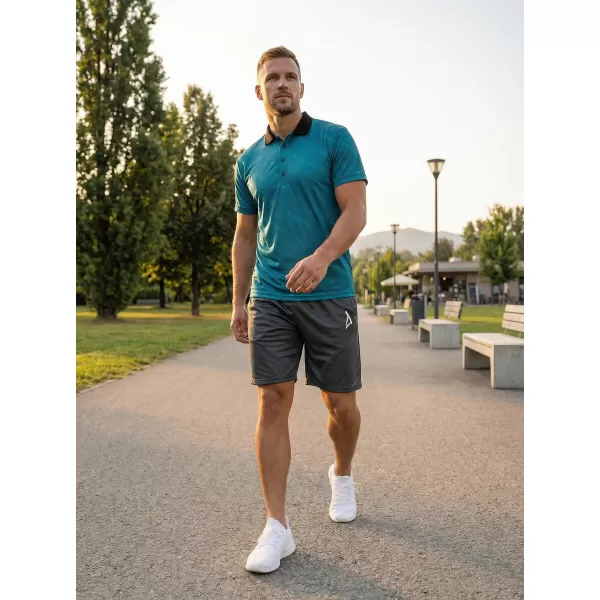  Hochwertige Funktionsshorts für Herren ALTISPORT VOJ/ALM013KRA01 GRAU 