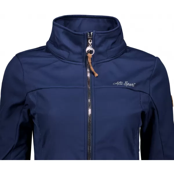  Softshell-Mantel für Damen ALTISPORT CIARA DUNKELBLAU 