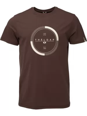 Herren-T-Shirt LOAP ALTAR CLM2405 BRAUN