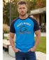 Herren-T-Shirt SAM 73 ESTEBAN MT 841 LEUCHTEND BLAU