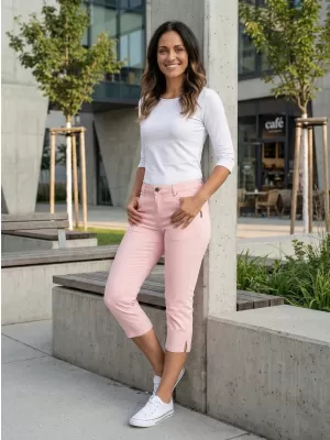 3/4-Hose für Damen SAM 73 AMARA WK 812 HELLROSA