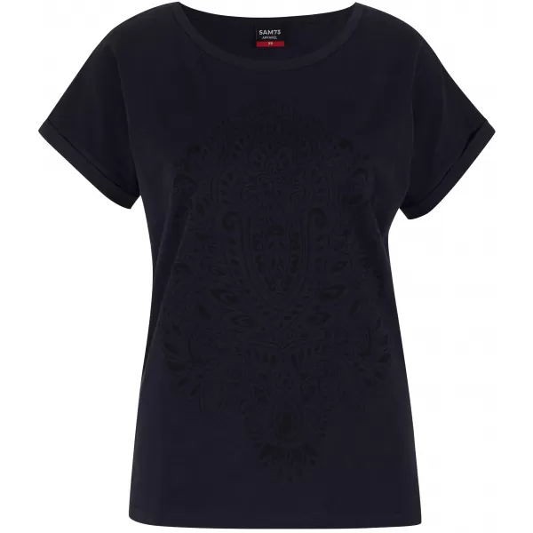  Damen-T-Shirt SAM 73 NAZARENA WT 917 DUNKELBLAU 