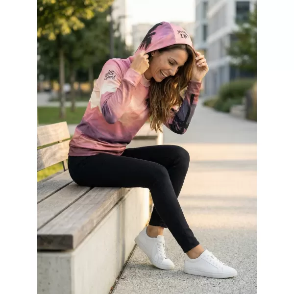  Hochwertiges Funktions-Sweatshirt für Damen ALTISPORT VOJ/ALW030MI01 ROSA 