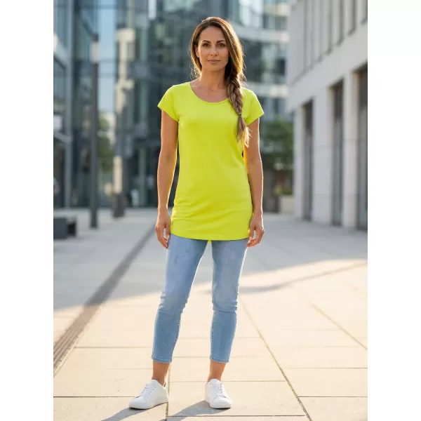  Langes T-Shirt für Damen ALTISPORT NoPrint NP/ALW321 KALK 