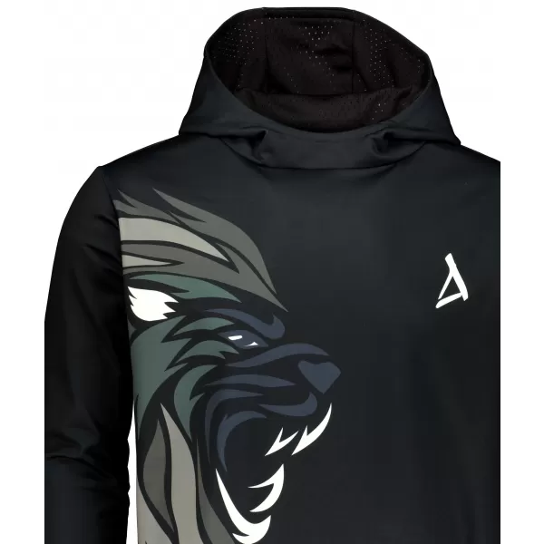  Hochwertiges Funktions-Sweatshirt für Herren ALTISPORT VOJ/ALM029MI01 SCHWARZGRAU 