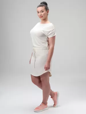 Kleid LOAP BUGATELA CLW2477 WEIß