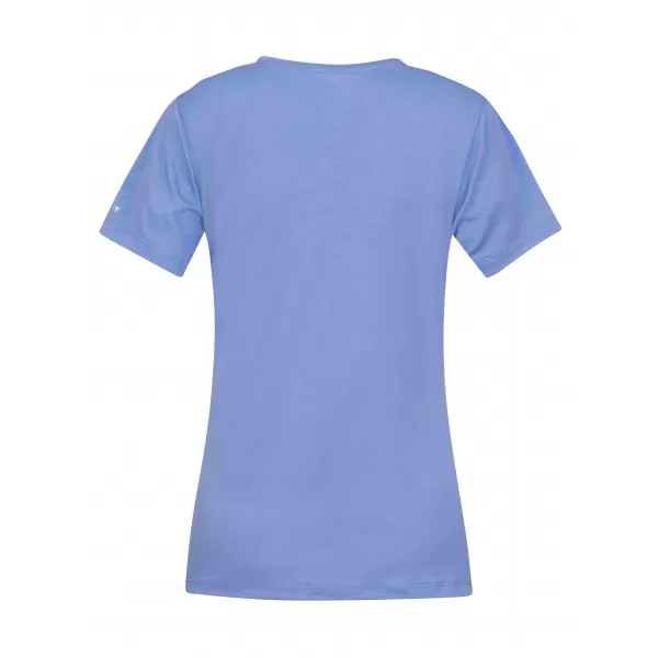  Damen-T-Shirt HANNAH CORDY GEBLEICHTER DENIM 