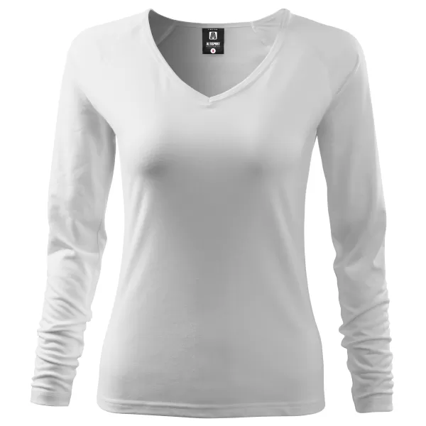  Damen-T-Shirt mit langen Ärmeln ALTISPORT NoPrint NP/ALW721 WEIß 