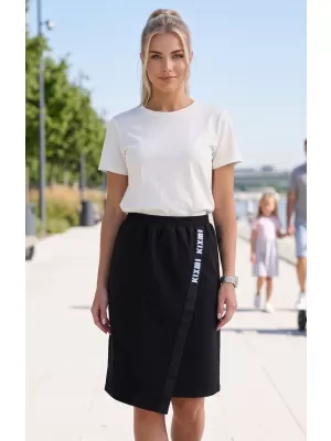 Damenrock KIXMI SIBILA SCHWARZ BLAU