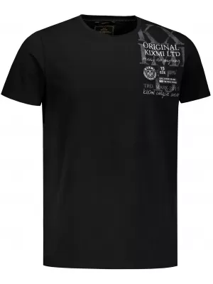 Herren-T-Shirt KIXMI SEDRICK SCHWARZ