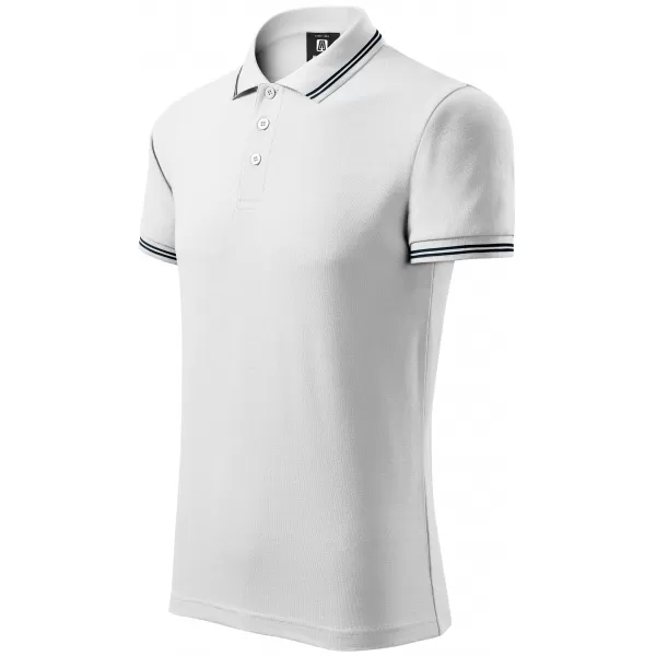 Herren-T-Shirt mit Kragen ALTISPORT NoPrint NP/ALM912 WEIß 