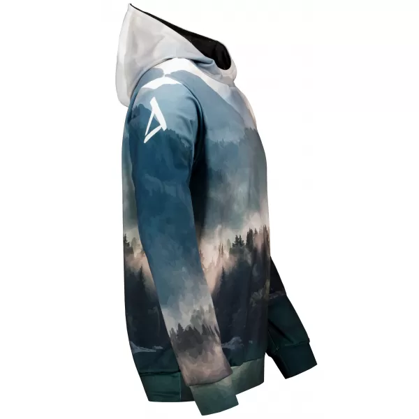  Hochwertiges Funktions-Sweatshirt für Herren ALTISPORT VOJ/ALM030MI01 GRÜN 