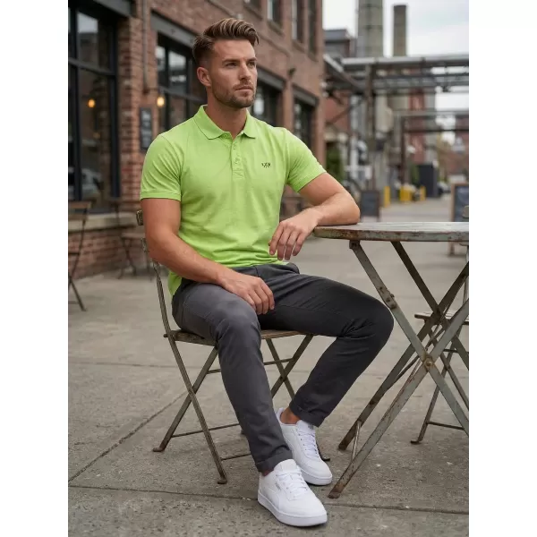  Herren-T-Shirt KIXMI SPENCER GRÜN 