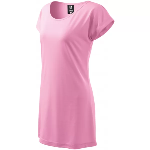  Langes T-Shirt für Damen ALTISPORT NoPrint NP/ALW321 ROSA 