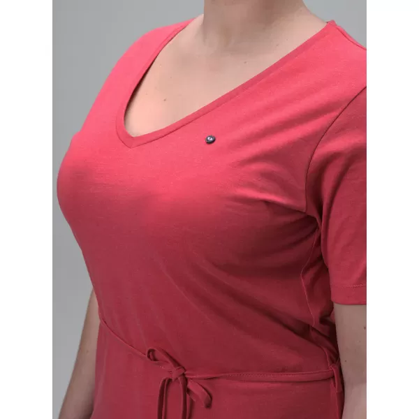  Kleid LOAP AURORA CLW2437 DUNKELROSA 