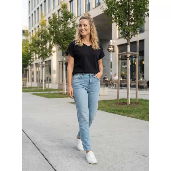  Damen-T-Shirt SAM 73 CAROLINA WT 908 SCHWARZ 