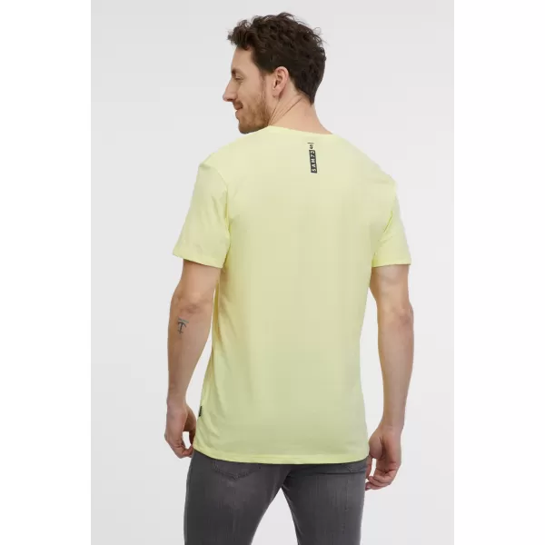  Herren-T-Shirt SAM 73 FIDEL MT 844 HELLGELB 