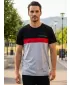 Herren-T-Shirt SAM 73 ERNESTO MT 840 HELLGRAU
