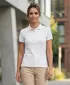 Damen-T-Shirt mit Kragen ALTISPORT NoPrint NP/ALW012 WEIß