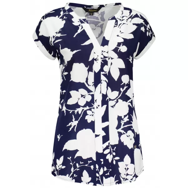  Damenbluse KIXMI SABINE DUNKELBLAU 