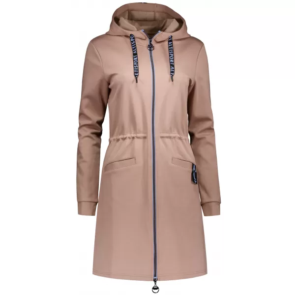  Damen-Sweatshirt ALTISPORT CELIA BEIGE/BLAU 