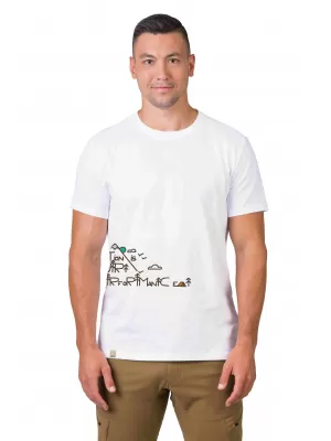 Herren-T-Shirt HANNAH SKATCH WEIß