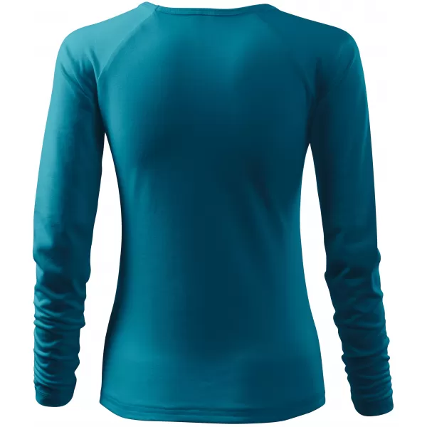  Damen-T-Shirt mit langen Ärmeln ALTISPORT NoPrint NP/ALW721 DUNKLES TÜRKIS 