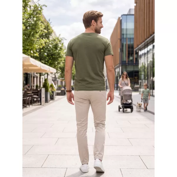  Herren-T-Shirt ALTISPORT NoPrint NP/ALM921 MILITÄR 