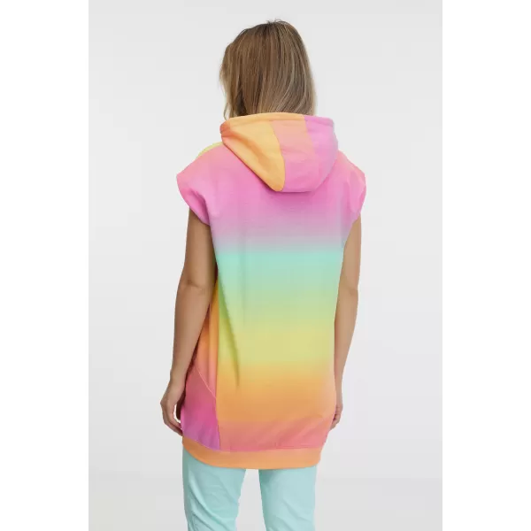  Damen-Sweatshirt mit kurzen Ärmeln SAM 73 MABEL WM 792 BUNT 