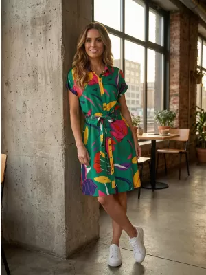 Kleid KIXMI SHANON GRÜN