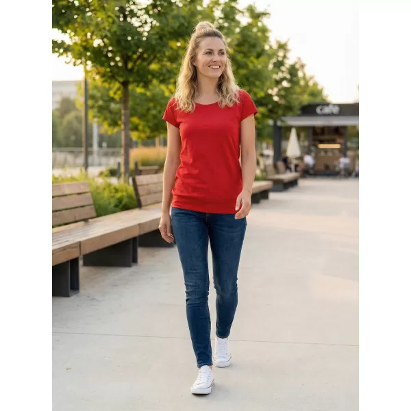  Damen-T-Shirt ALTISPORT NoPrint NP/ALW021 ROT 