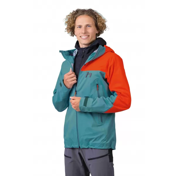  Herrenjacke HANNAH NEXUS BRETAGNEBLAU/WÜRZIGES ORANGE 