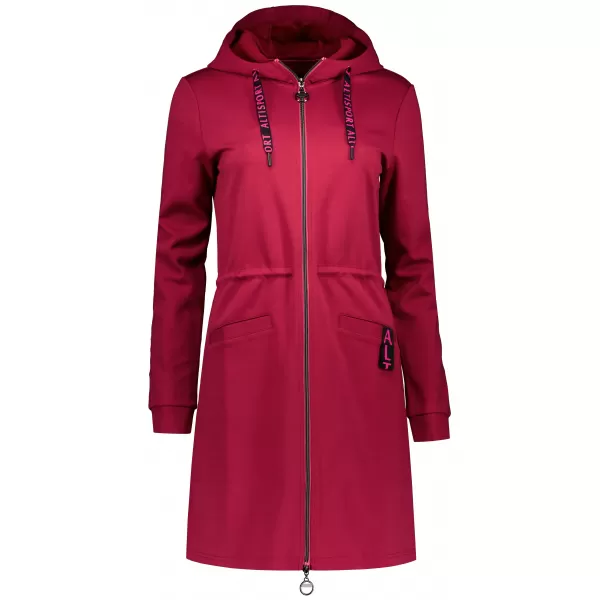  Damen-Sweatshirt ALTISPORT CELIA BORDEAUX/ROSA 