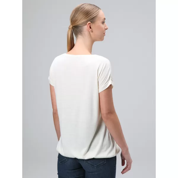  Damen-T-Shirt LOAP BUDA CLW2476 WEIß 