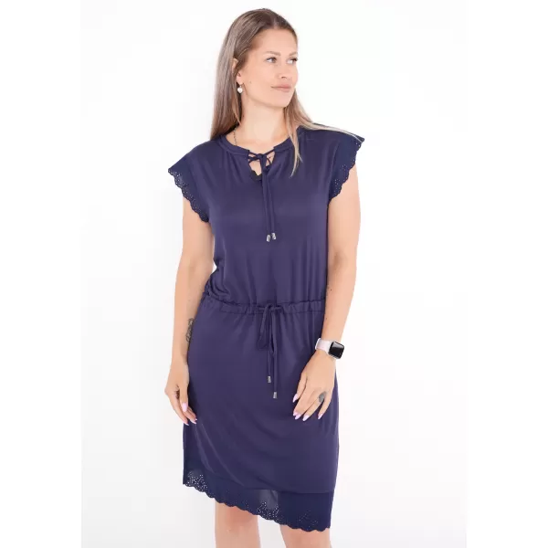  Kleid KIXMI SISSA BLAU 