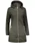 Softshell-Mantel für Damen ALTISPORT CIARA KHAKI